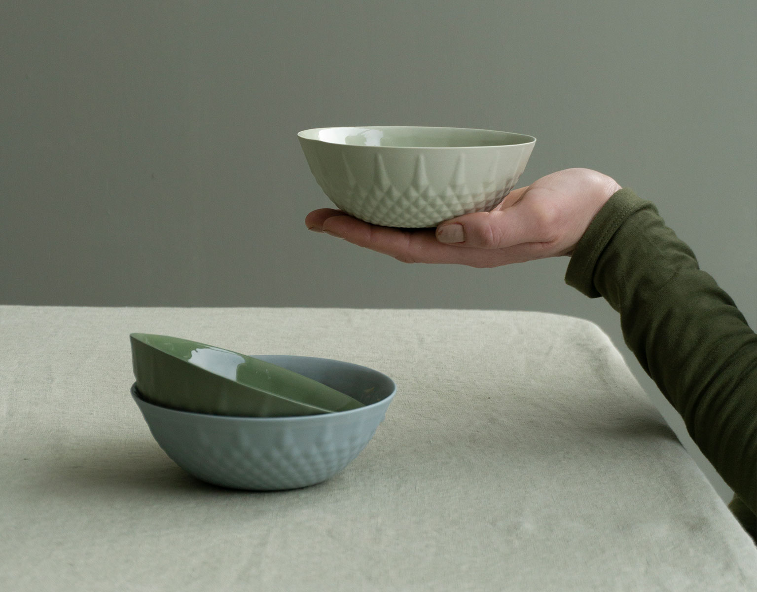 Sukkertøyskål, Grønn - Bilde 2