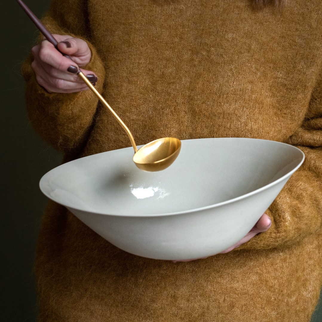 KRUM Serveringsbolle, Strå - Bilde 2