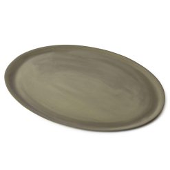 KRUM Tallerken Stor, Leire