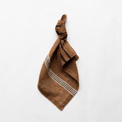 Linserviett, 42x42cm, Locomotive Stripe