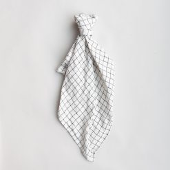 Linserviett, Rutete svart/hvit