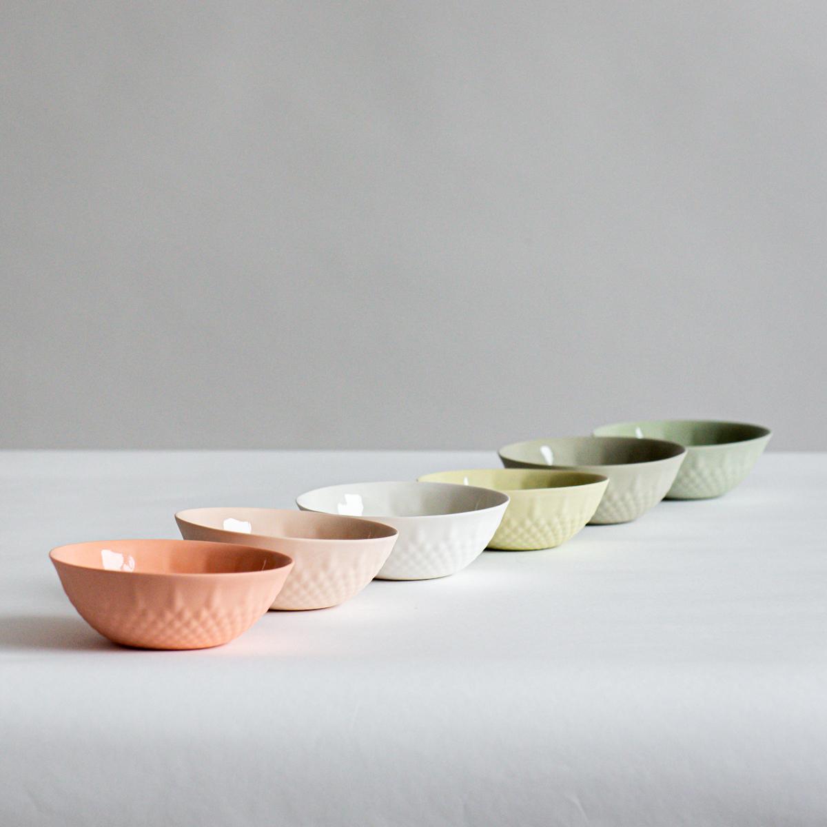 Sukkertøyskål 6 pk. pastell