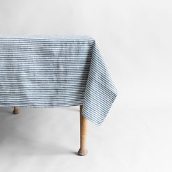 Linduk, Duck Blue white stripe 160x 300 cm