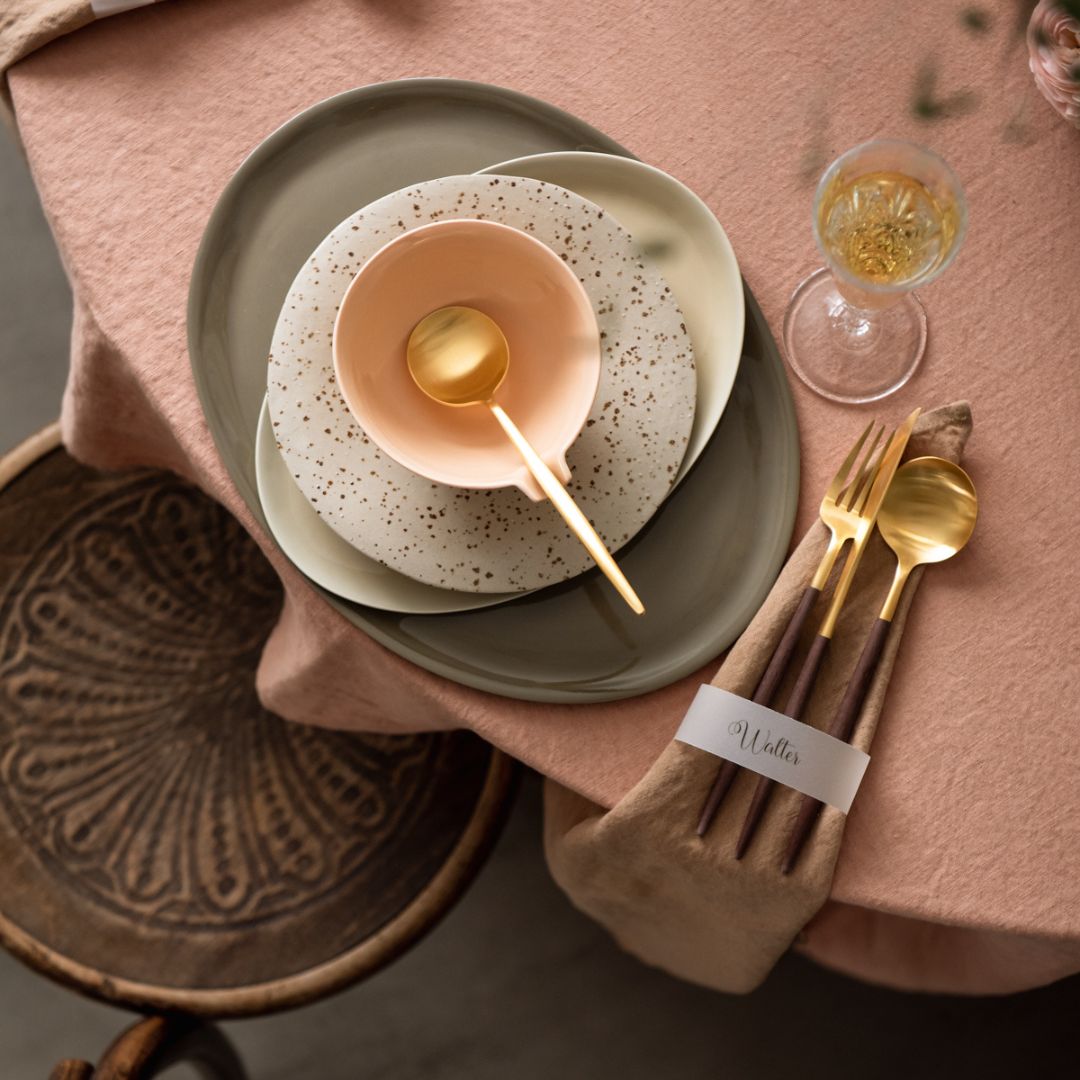 KRUM Tallerken Stor, Leire - Bilde 4