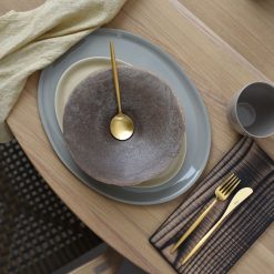 Alternative view of KRUM Tallerken Stor, Lys Leire