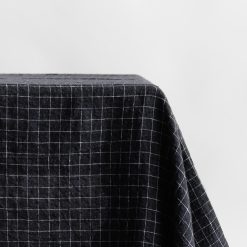 Linduk, Black checks 160 x 300 cm