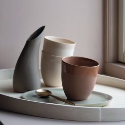 Alternative view of KRUM Kaffekopp, Rustrød