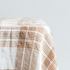 Linduk, Caramel Checks 160 x 300 cm