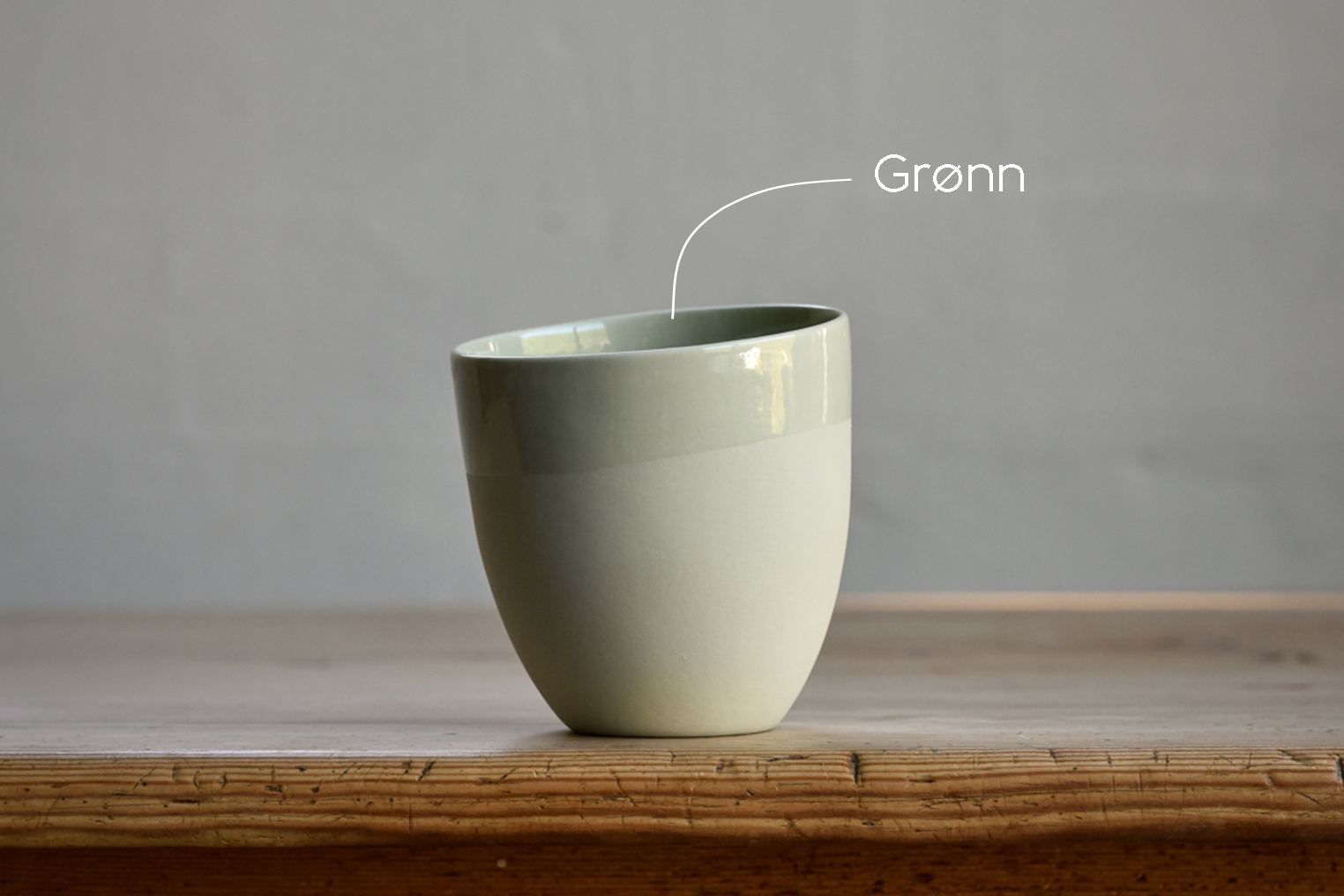 KRUM Kaffekopp 6 pk. Grønn - Bilde 6