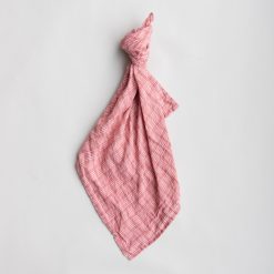 Alternative view of Linserviett, Red Checks 45 x 45