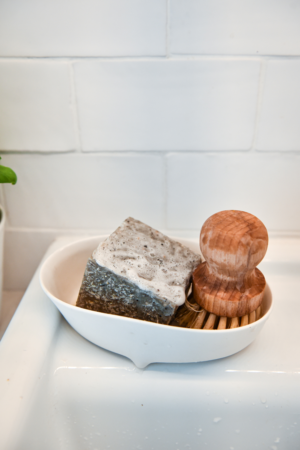 Såpeskål sett, Hvit - Bilde 3