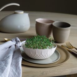 Alternative view of Sukkertøyskål, Hvit