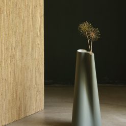 Alternative view of Bølgevase, Mosegrå