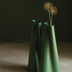 Alternative view of Bølgevase, Bladgrønn