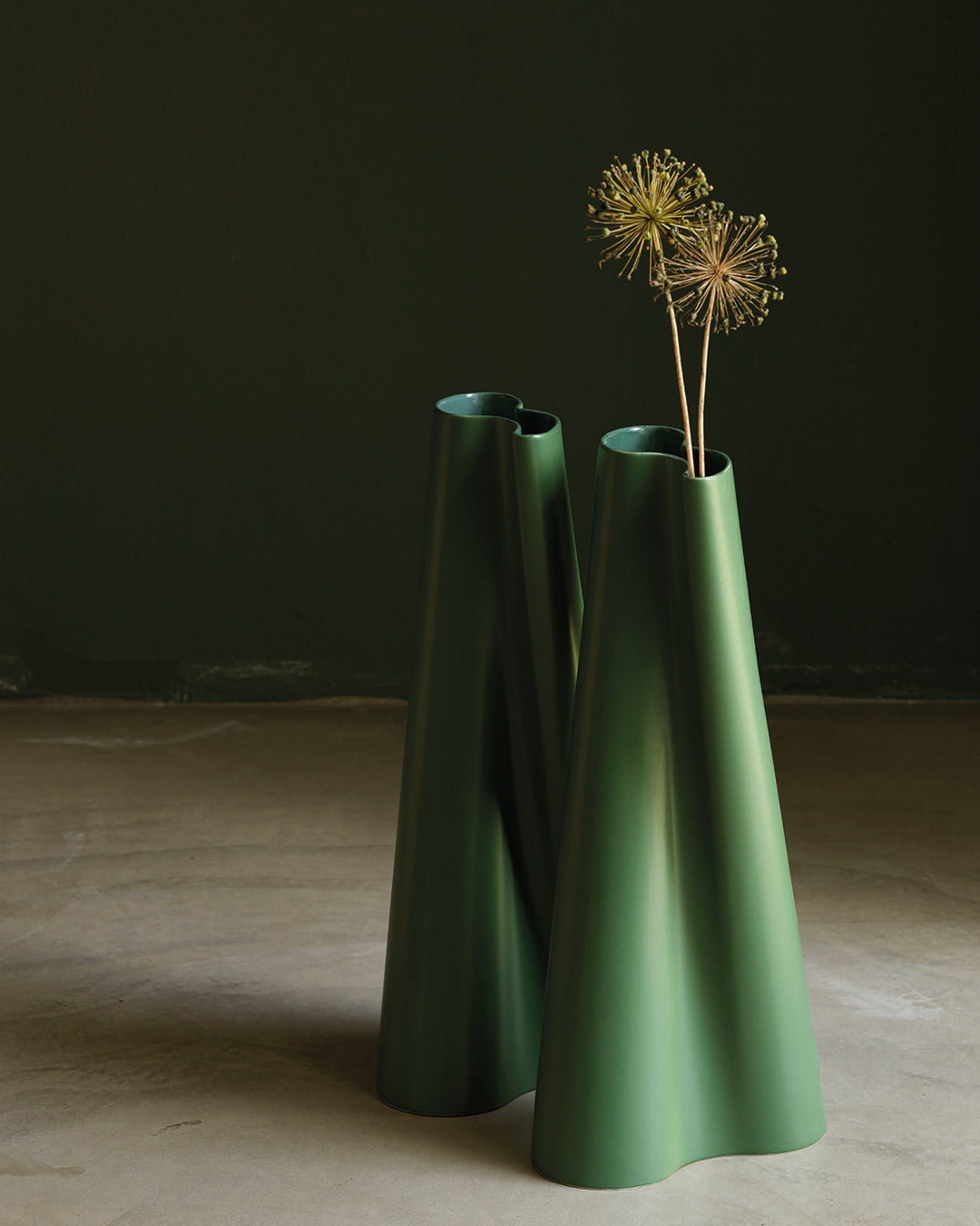 Bølgevase, Bladgrønn - Bilde 2