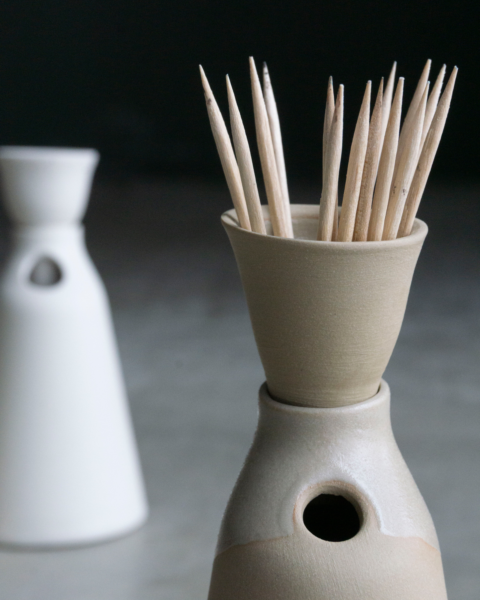 ment® + Under Tannstikkholder, Sand - Bilde 2