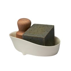 Såpeskål sett, Hvit