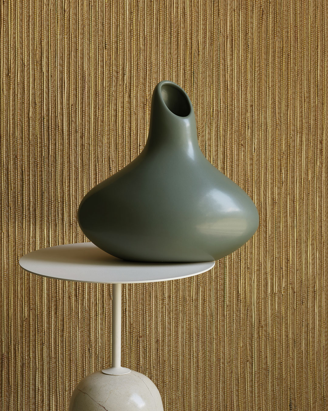 RAUS Gulvvase, Mosegrå - Bilde 2