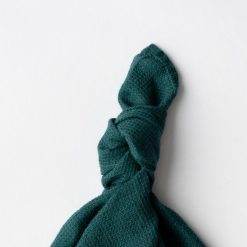 Linserviett, Vintage Green vaffelmønstret