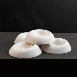 Alternative view of ment® + Slakteriet HVILE skål, Benhvit