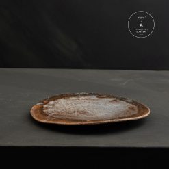 ment® + Slakteriet BEN kuverttallerken, Brun-hvit