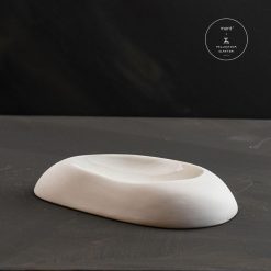 ment® + Slakteriet HVILE smørskål, Benhvit