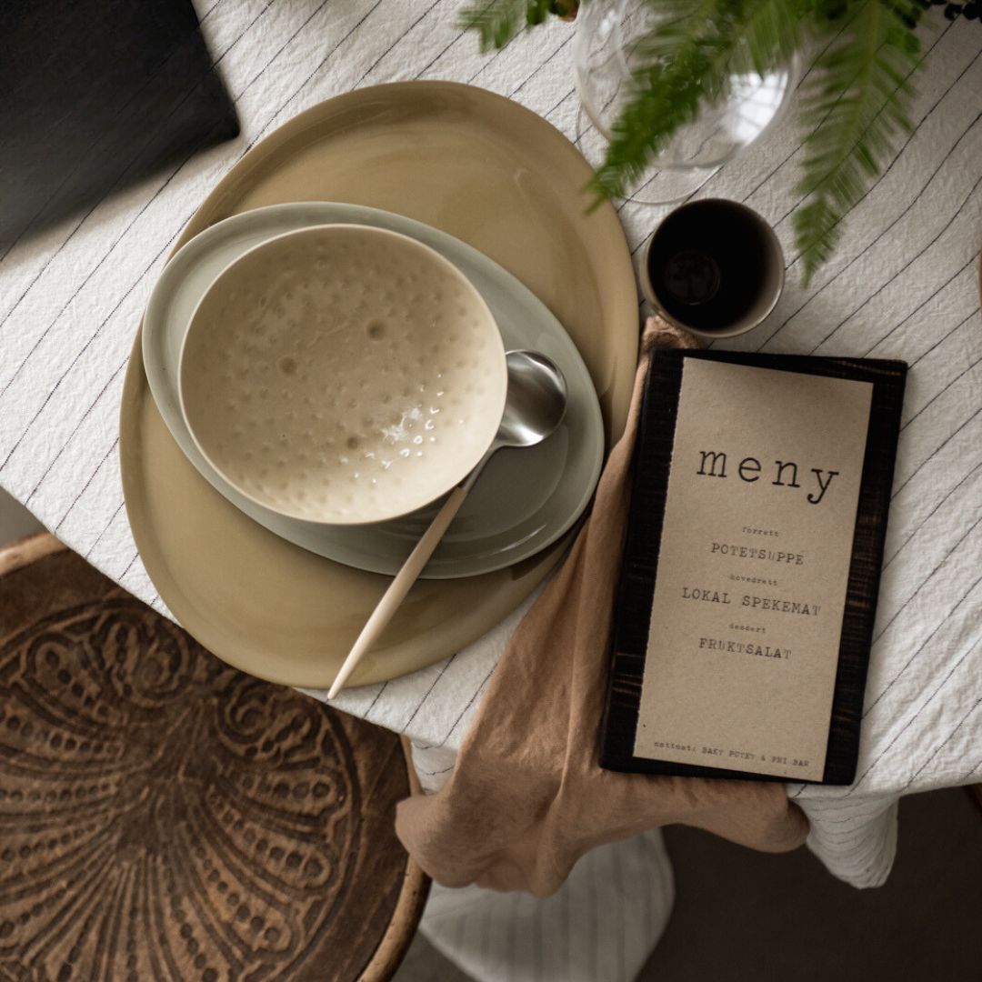 KRUM Tallerken Stor, Kanel - Bilde 4