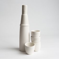 Alternative view of ment® + Omakase Sake kopp, hvit