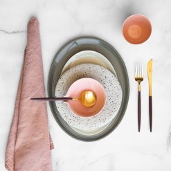 Middag servise, Gylden sofistikert