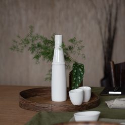 Alternative view of ment® + Omakase Sake flaske, Hvit