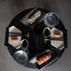 Alternative view of ment® + Omakase Sushi soya skål, Strå