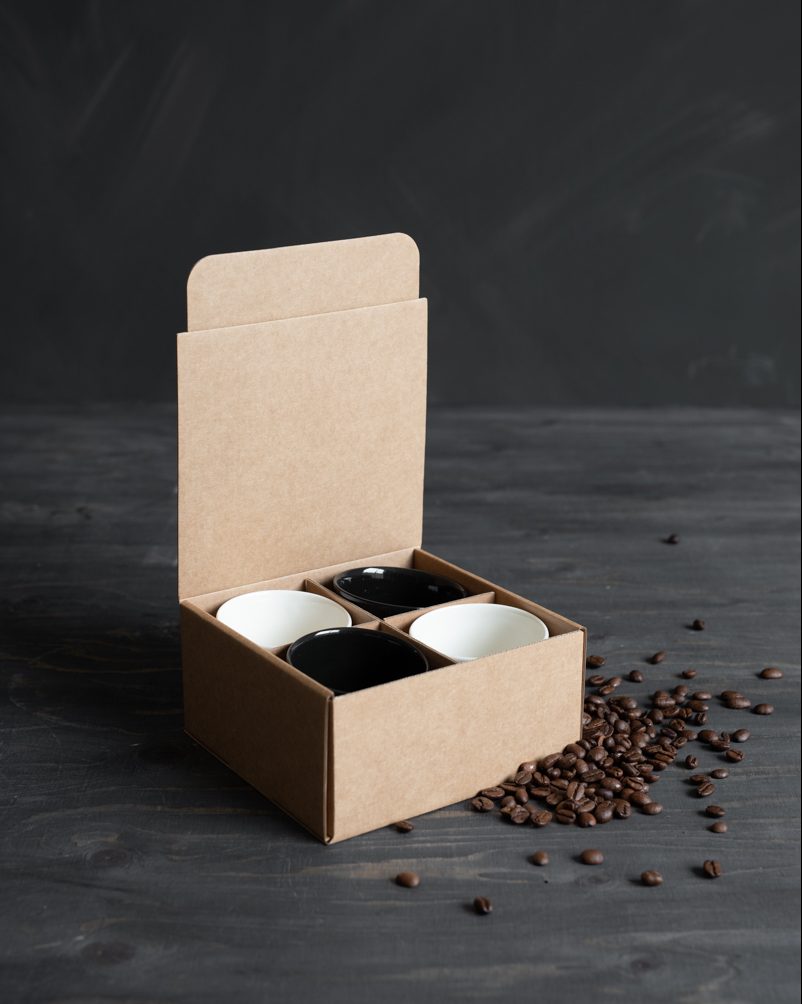 KRUM Espresso 4 pk. Svart-Hvit - Bilde 2