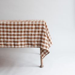 Alternative view of Linduk, Moca  checks 140 x 250 cm