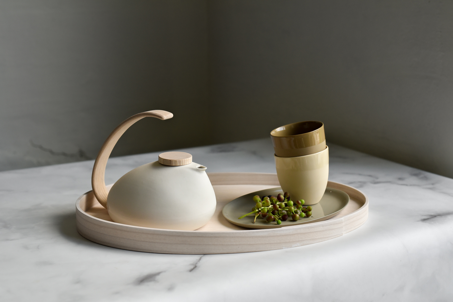 KRUM Tekanne, Hvit - Bilde 2