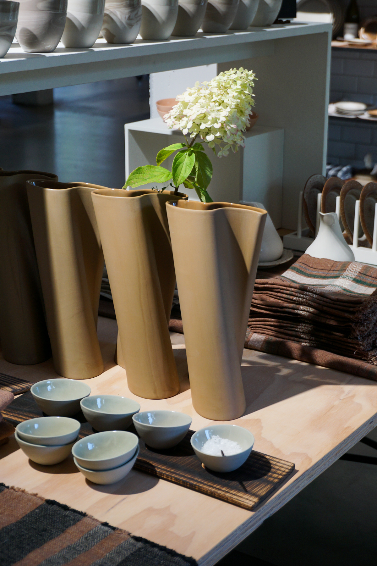 Bølgevase Liten, Kanel - Bilde 5