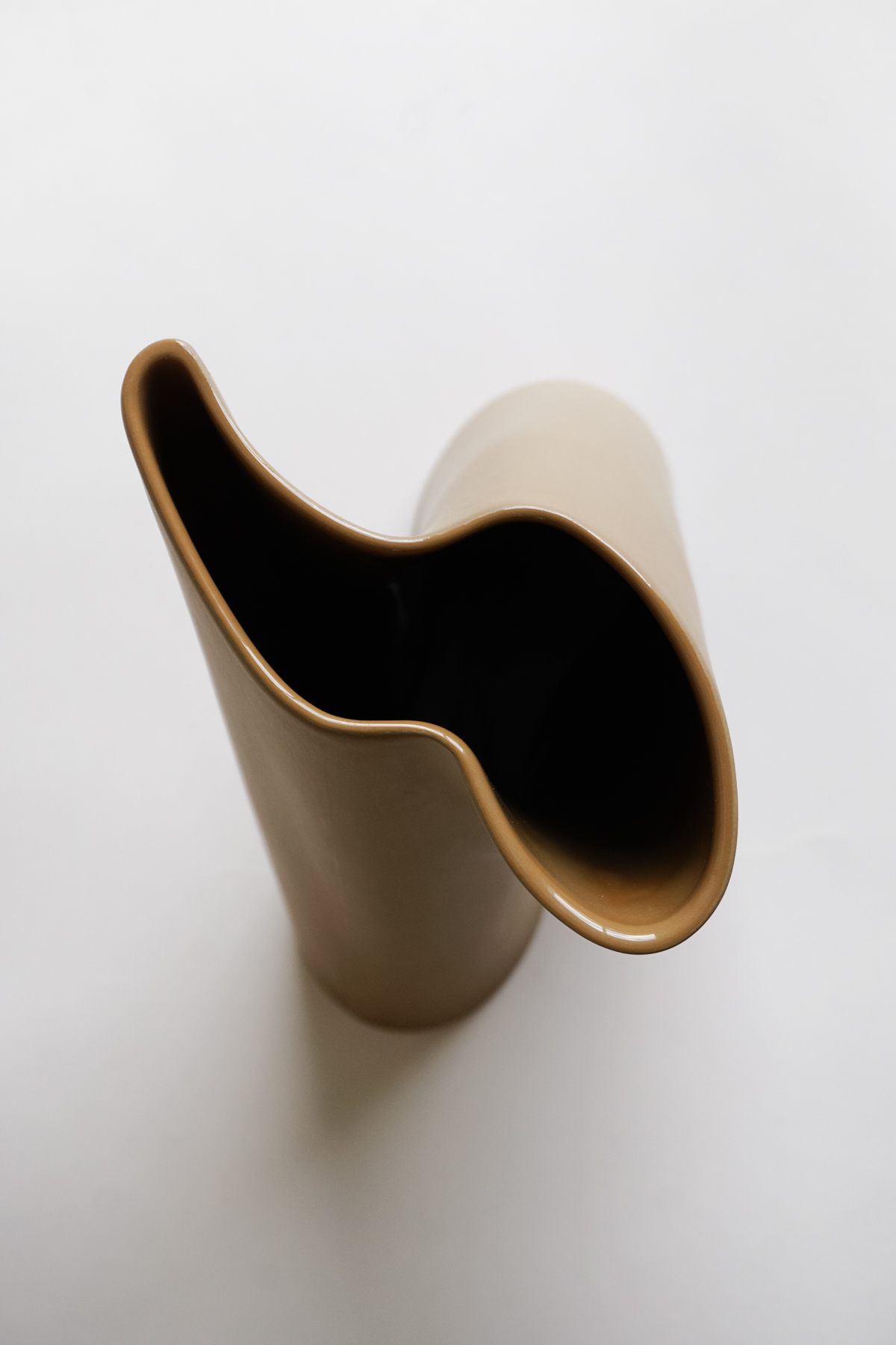 Bølgevase Liten, Kanel - Bilde 2