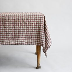 Linduk, Cappuchino rutet 140 x 250 cm