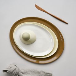 Alternative view of KRUM Tallerken Liten, Hvit