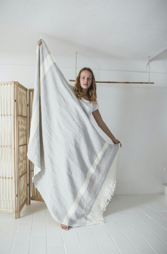 The Belgian towel 110x180cm, Gent Stripe - Bilde 4